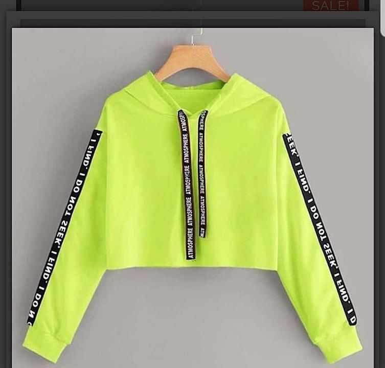 Crop hoodie for women uploaded by business on 12/12/2020