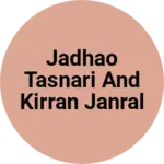 Business logo of Jadhao tasnari and kirran janral stoars