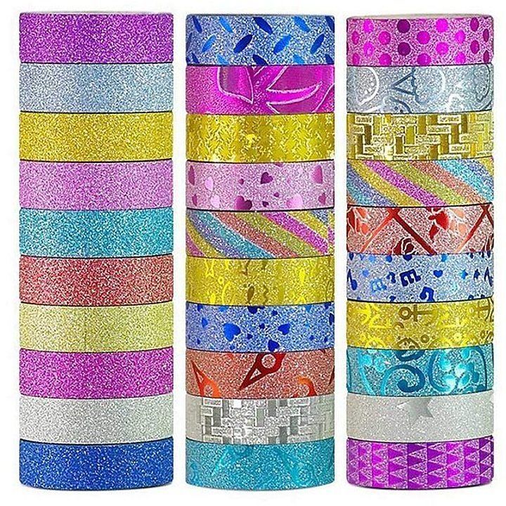 Set of 12 tapes decorative uploaded by Wholesale Bazaar  on 12/12/2020