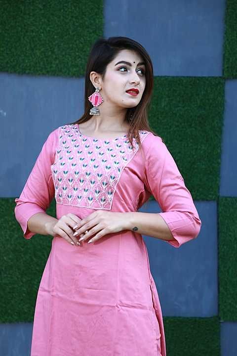 Post image Hey! Checkout my new collection called Reyon kurti with pant.