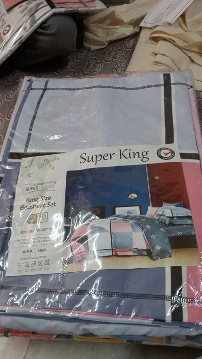 Bedsheet king size  uploaded by Yug jain on 9/10/2022