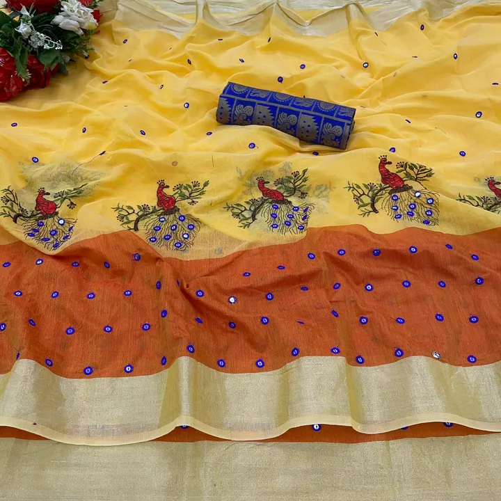 Post image Fancy cotton sarees
