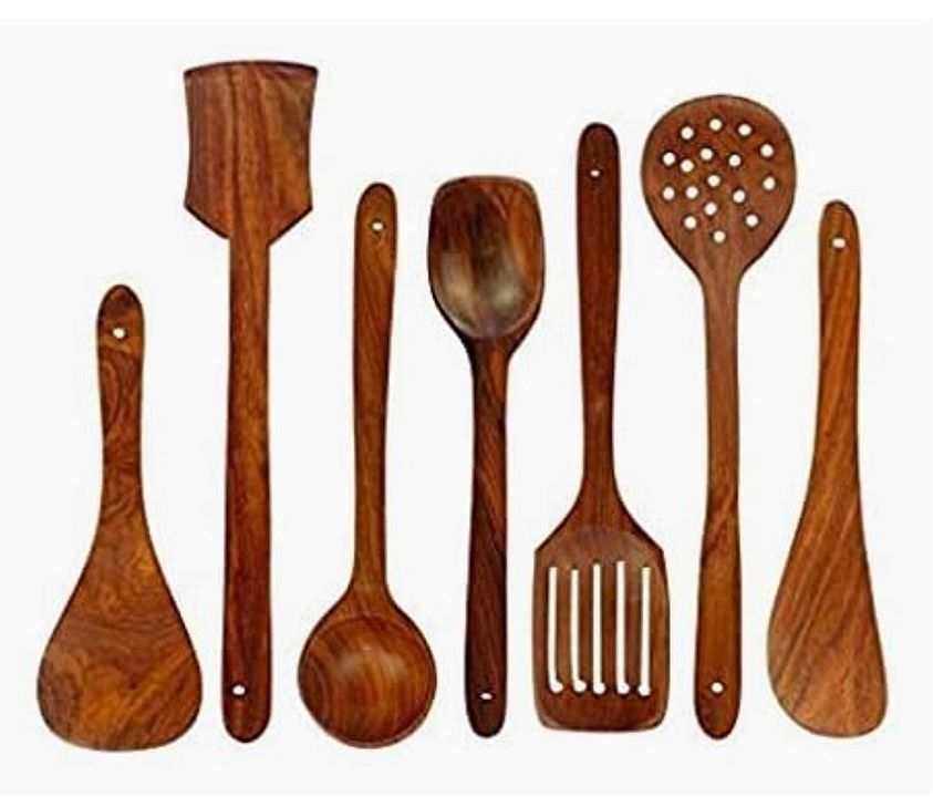 Wooden Spoons for Kitchen Rupees 10 per piece uploaded by Own Art Store on 12/12/2020