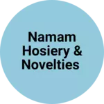 Business logo of Namam hosiery & novelties