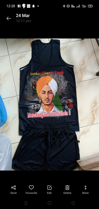 Suplimatation printed running kit  uploaded by Shubham hoesiry and sports on 9/10/2022