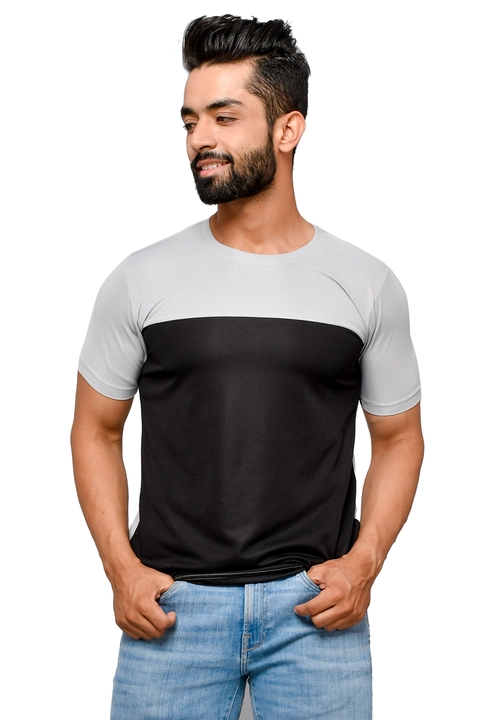 Product image of Goldbrok men round neck tshirt , price: Rs. 129, ID: goldbrok-men-round-neck-tshirt-956c5ec2