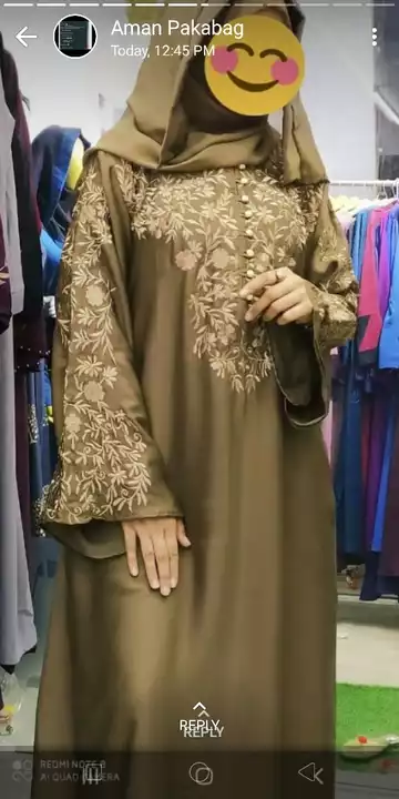 Post image Fancy muslim burkha...
Nida and firdous fabric