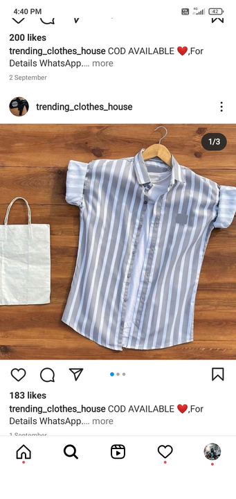 Post image I want 1-10 pieces of Shirt at a total order value of 3000. I am looking for M, l, xl, xxl. . Please send me price if you have this available.