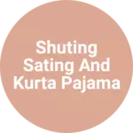 Business logo of Shuting sating and kurta pajama Textais
