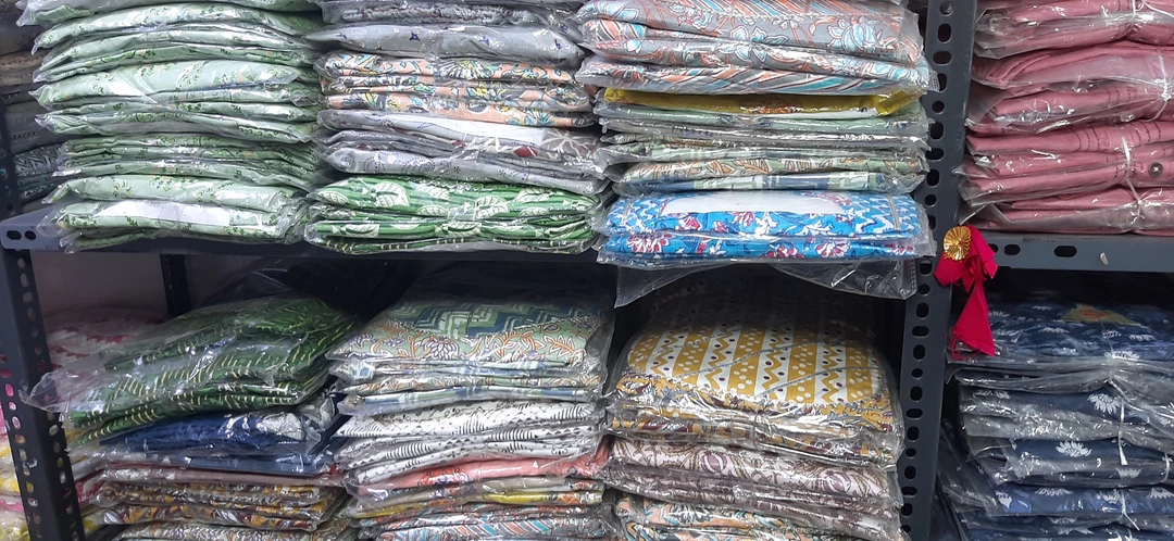 2 pice  cotton  Jaipuri  100 pice hai  uploaded by business on 9/10/2022