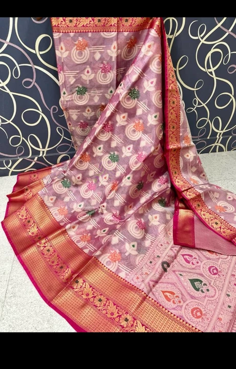 Banarasi art silk saree uploaded by business on 9/10/2022