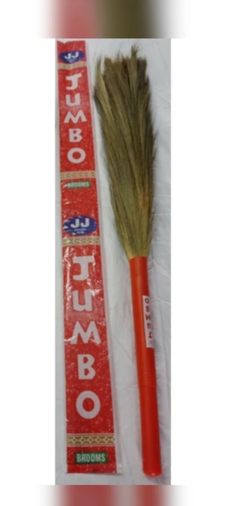 Post image I want 50+ pieces of JJ jumbo broom at a total order value of 10000. Please send me price if you have this available.