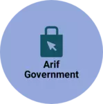 Business logo of Arif government