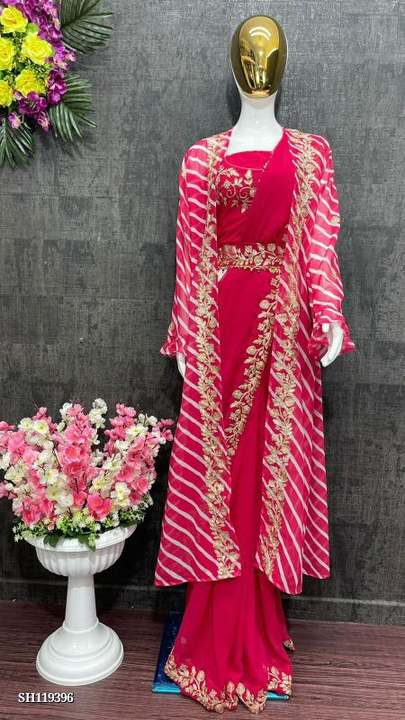 Saree+gown  uploaded by business on 9/11/2022