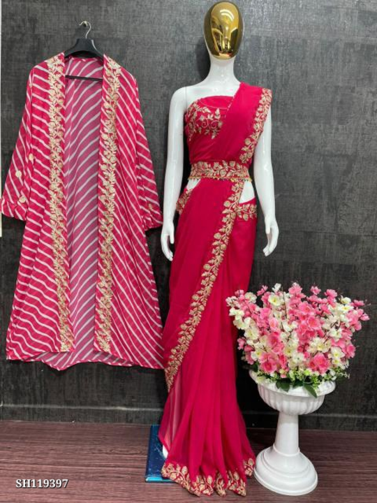Saree+gown  uploaded by business on 9/11/2022