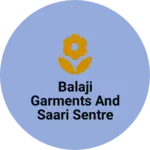 Business logo of Balaji garments and saari sentre
