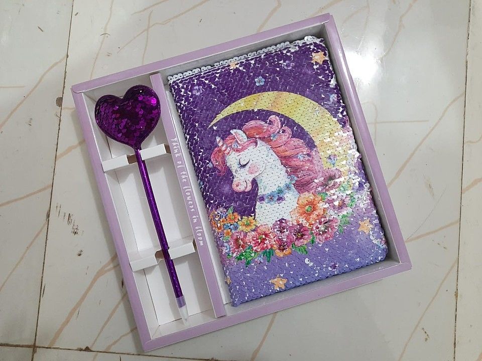 Unicorn Sequence Notebook Diary uploaded by business on 12/13/2020