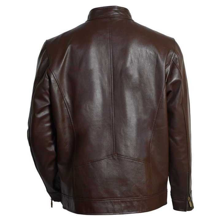 Men's pure leather jacket, # 2021 uploaded by Time's Art International on 9/11/2022