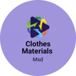 Business logo of Clothes materials