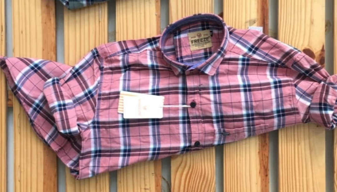 Cotton check shirt  uploaded by business on 9/11/2022
