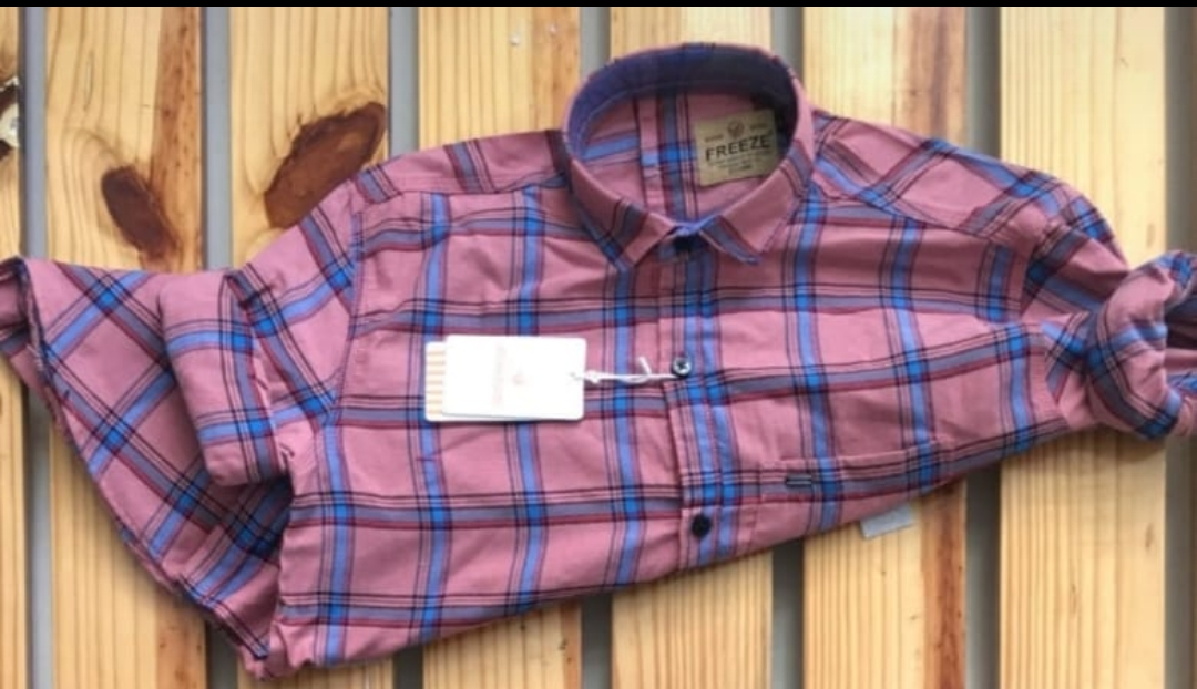 Cotton check shirt  uploaded by Abhi clothing cabinet on 9/11/2022
