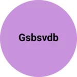 Business logo of Gsbsvdb