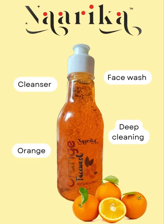 Naarika orange Face wash 275ml. uploaded by Kamini Cosmetic on 9/11/2022