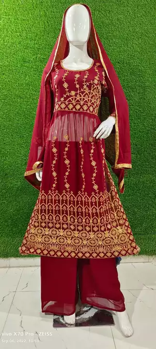 Long gown suit uploaded by Surbhi creation on 9/11/2022