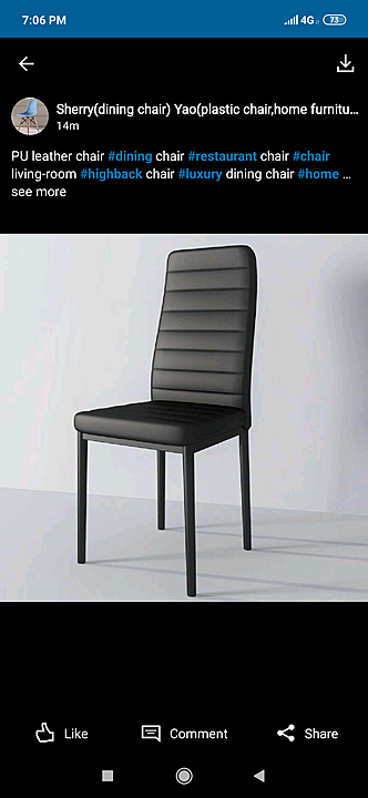 DINNING CHAIR uploaded by DECANO OFFICE SYSTEMS on 12/14/2020
