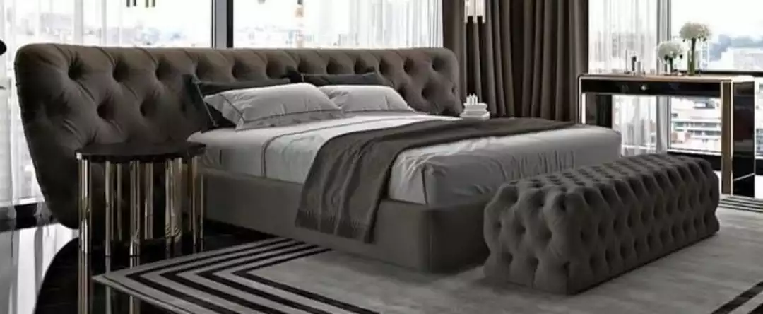 Luxury double bed uploaded by SS interior decor on 9/11/2022