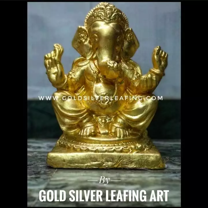 Gold Leaf work  uploaded by Ajay Gold silver Leaf work on 9/12/2022