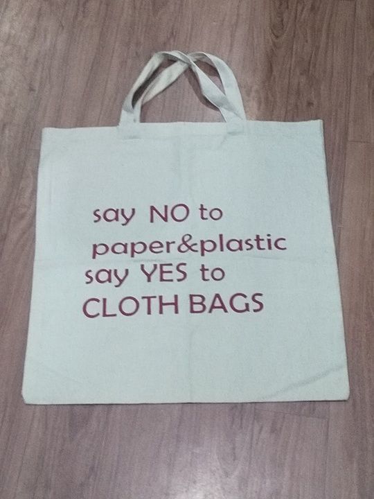 Natural printed tote bag 40x45 cm  uploaded by business on 6/25/2020