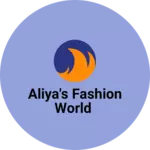 Business logo of Aliya's fashion world