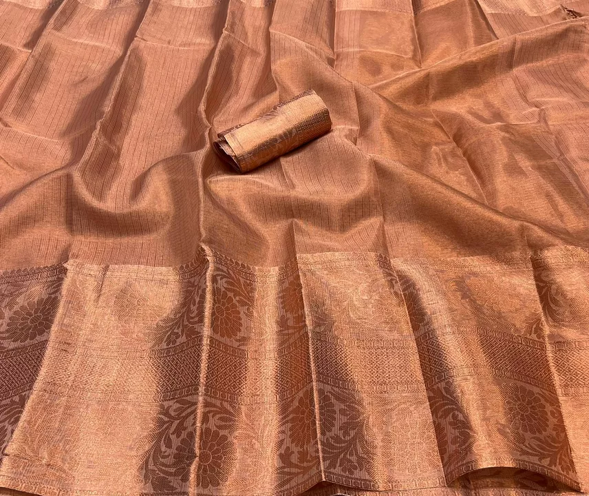 Tissue saree  uploaded by Jamal fashion on 9/12/2022