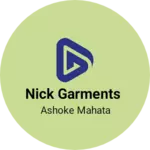 Business logo of Nick garments