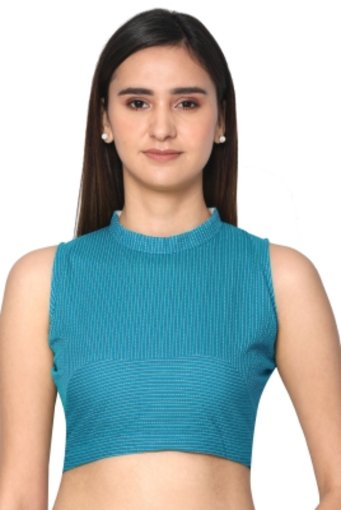 Women round neck sleeveless blouse  uploaded by business on 9/12/2022