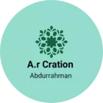 Business logo of A.R Cration