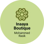 Business logo of Inaaya boutique