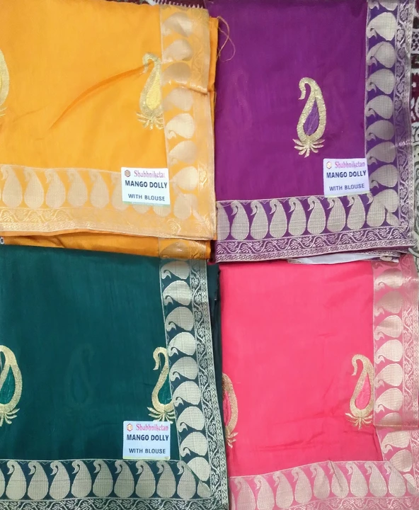 Cotton silk saree uploaded by business on 9/12/2022