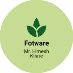 Business logo of Fotware