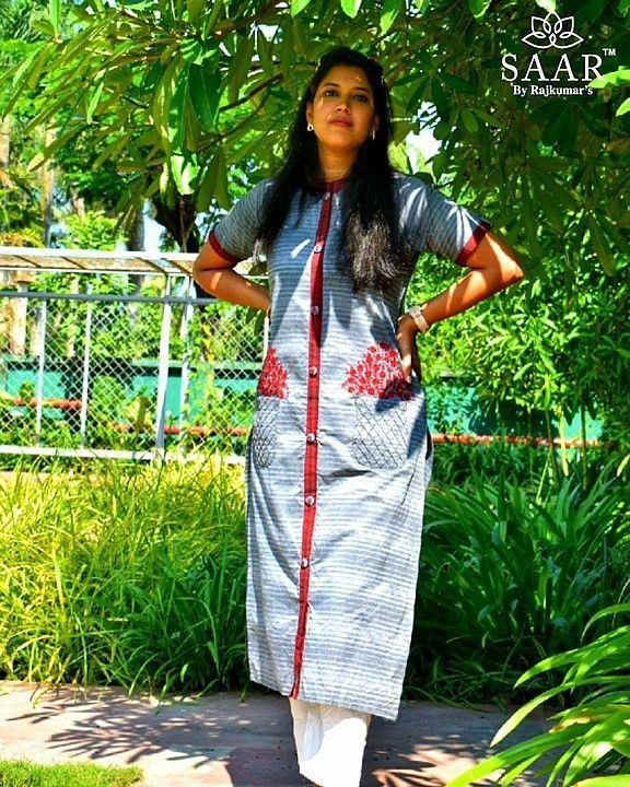 Saar straight long casual kurti.Very comfortable and cool for daily use.!! uploaded by Saar  on 12/14/2020