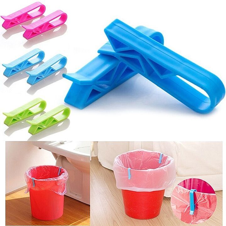 2 Pcs Trash Can Garbage Bag Holder Clips uploaded by Wholestock on 12/14/2020