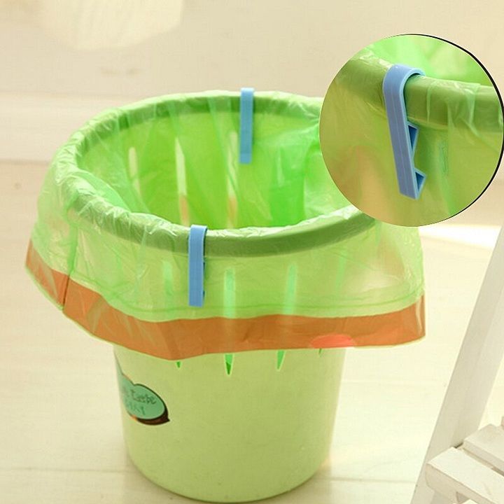 2 Pcs Trash Can Garbage Bag Holder Clips uploaded by Wholestock on 12/14/2020