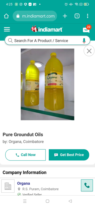 Product uploaded by ORGANA OIL on 9/12/2022