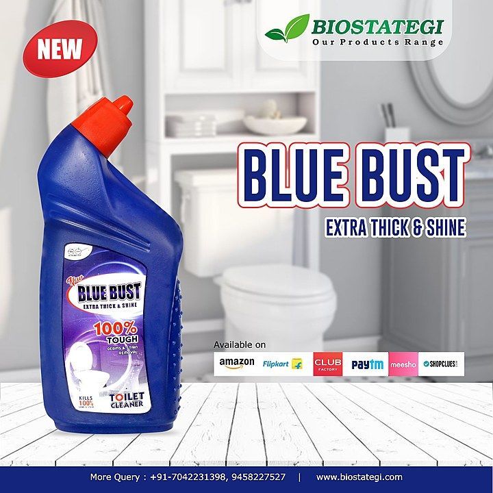 Bluebust Toilet cleaner  uploaded by Biostategi(opc) pvt ltd on 12/14/2020