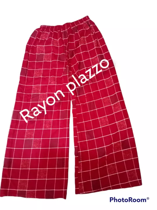 Product image of Rayon Plazzo, price: Rs. 82, ID: rayon-plazzo-ec33d7bf