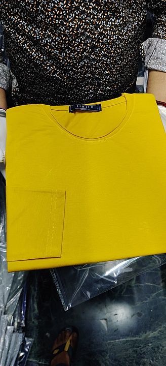 Round neck cotton t-shirt uploaded by Adityam Support & Solution Pvt Ltd on 6/25/2020