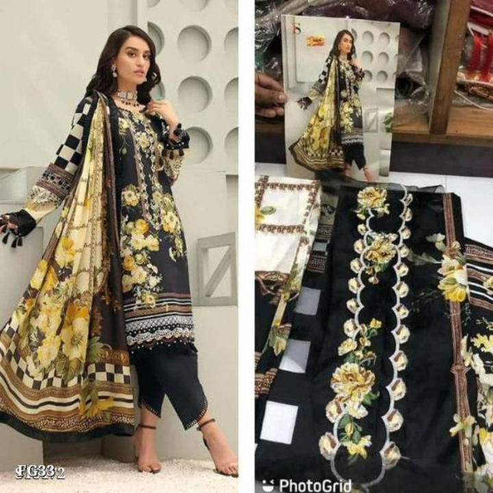 Pakistani patch work suit  uploaded by Fatima galamours on 9/12/2022