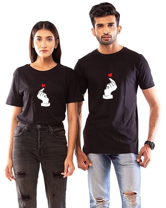 Couple pure cotton printed tshirts  uploaded by business on 9/13/2022