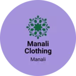 Business logo of Manali clothing